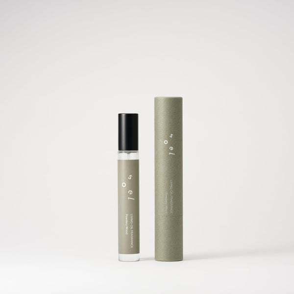 ソエル リビングオイル フレグランス パウダリーウッド 10ml