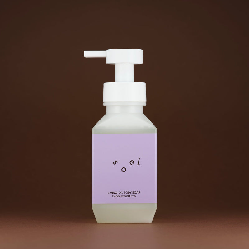 ソエル リビングオイル ボディソープ サンダルウッドオリス 400ml