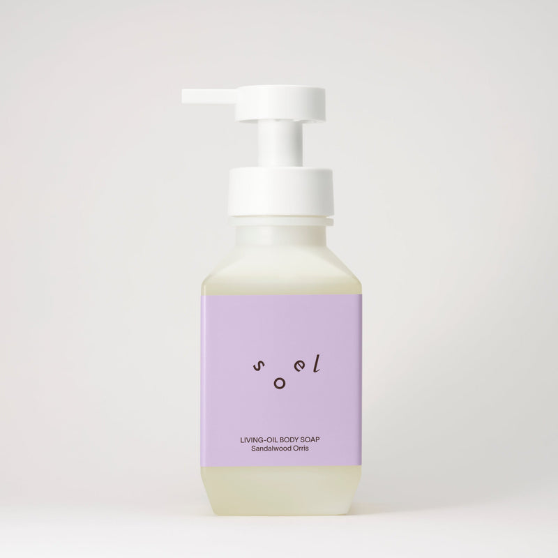 ソエル リビングオイル ボディソープ サンダルウッドオリス 400ml