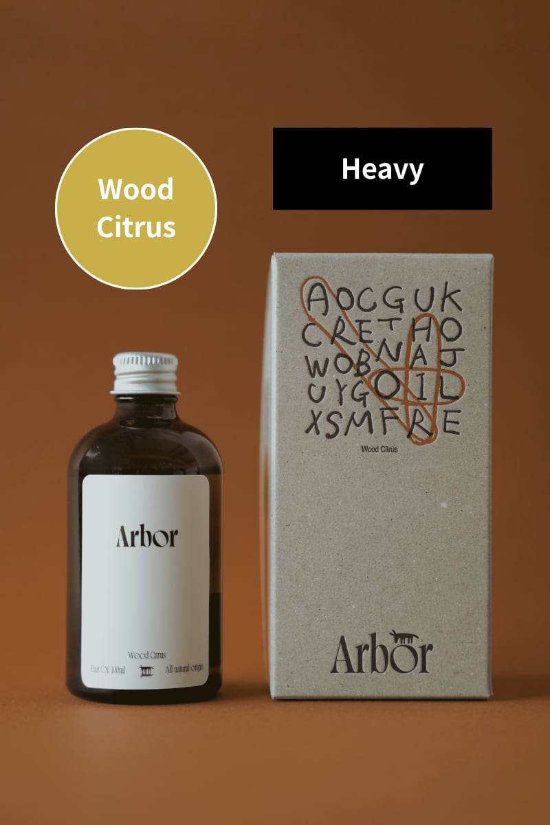 アルボル ヘアオイル 100ml Heavy / Wood Citrus