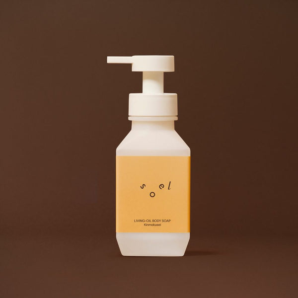 ソエル リビングオイル ボディソープ キンモクセイ 400ml