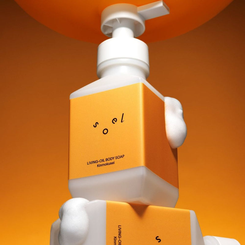 ソエル リビングオイル ボディソープ キンモクセイ 400ml