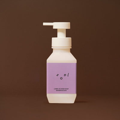 ソエル リビングオイル ボディソープ サンダルウッドオリス 400ml