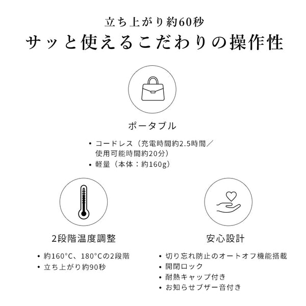 リファフィンガーアイロン ST
