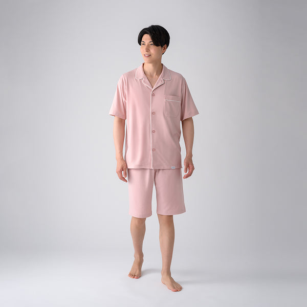 ReD ぐっすりパジャマ 前開き半袖＆ハーフパンツ