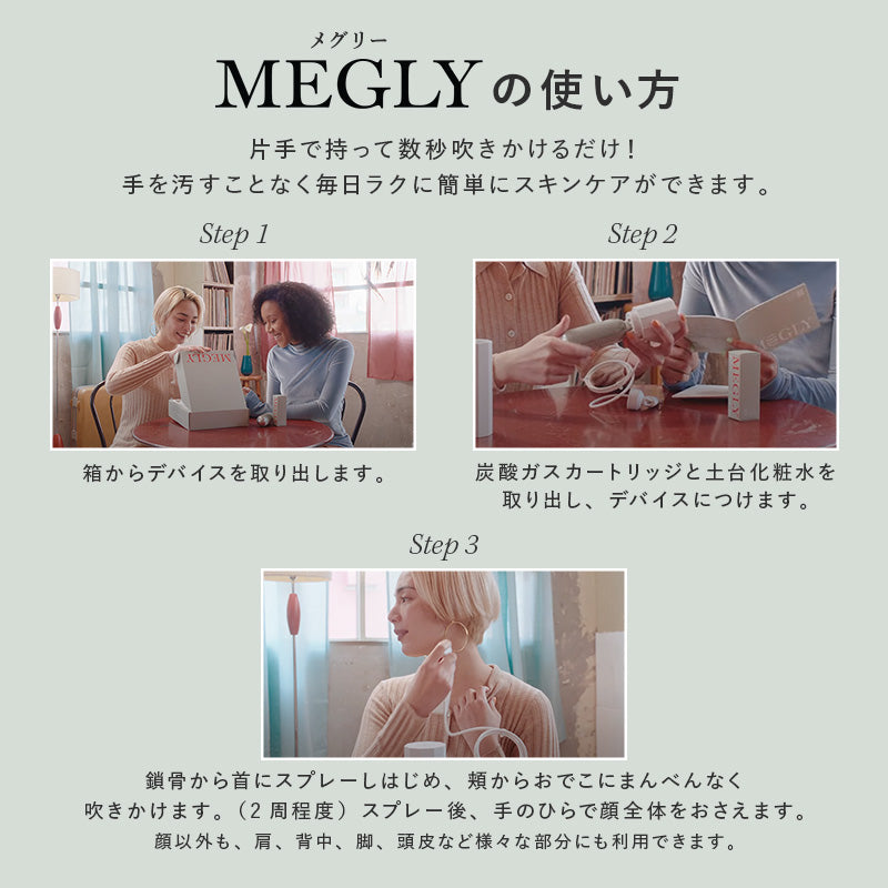メグリー 専用化粧水（グロウ C＋）