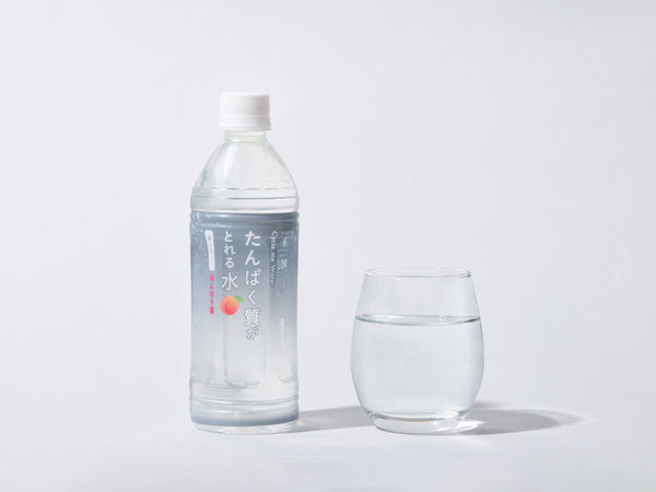 たんぱく質がとれる水 ほんのり桃 24本