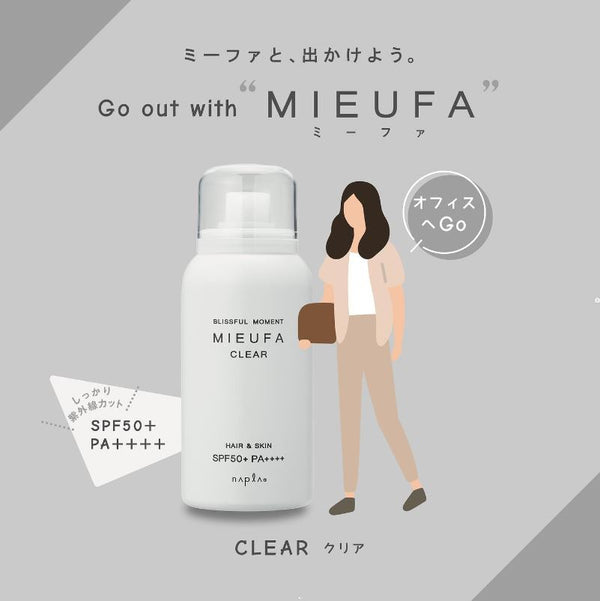 ミーファ フレグランスUVスプレー クリア 80g