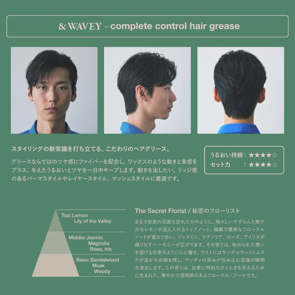 ＆WAVEY コンプリートコントロールグリース 100g