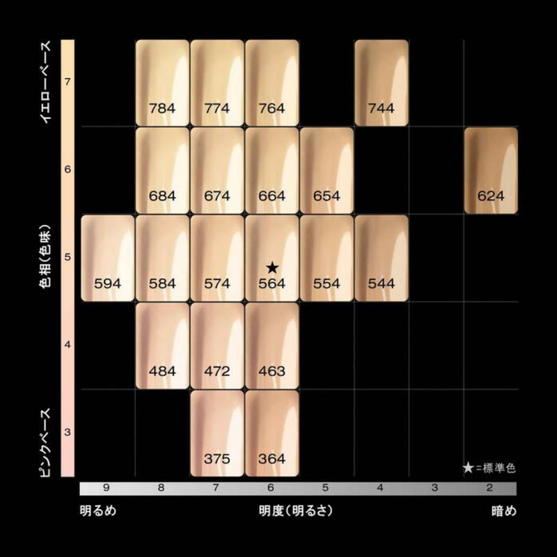 シュウ ウエムラ アンリミテッド ケア ツヤ セラム ファンデーション / 574